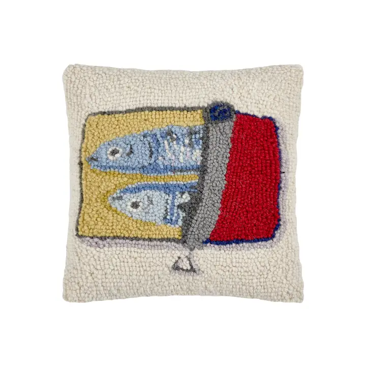 Sardines in a Can Hook Pillow