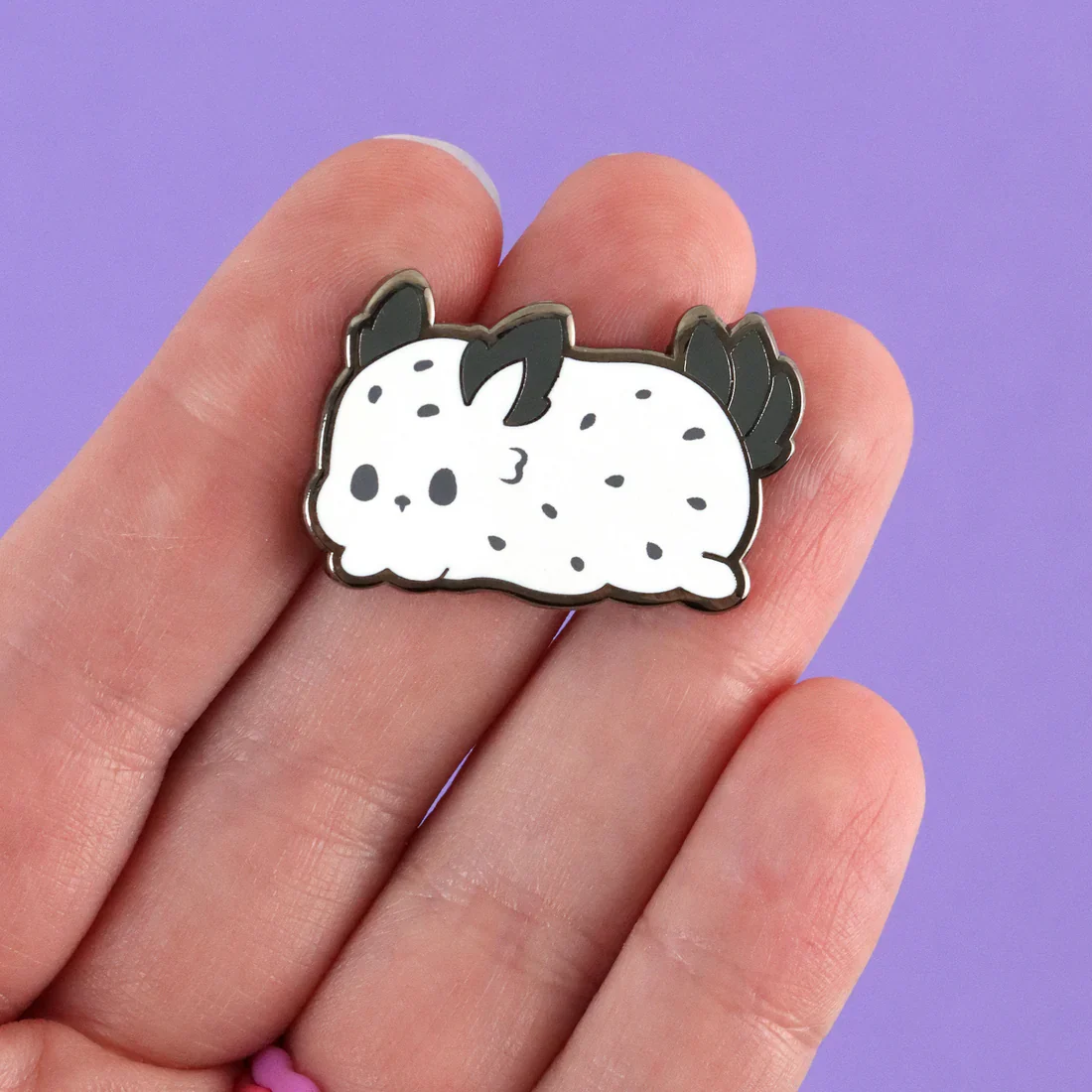 Sea Bunny Enamel Pin - Image 2