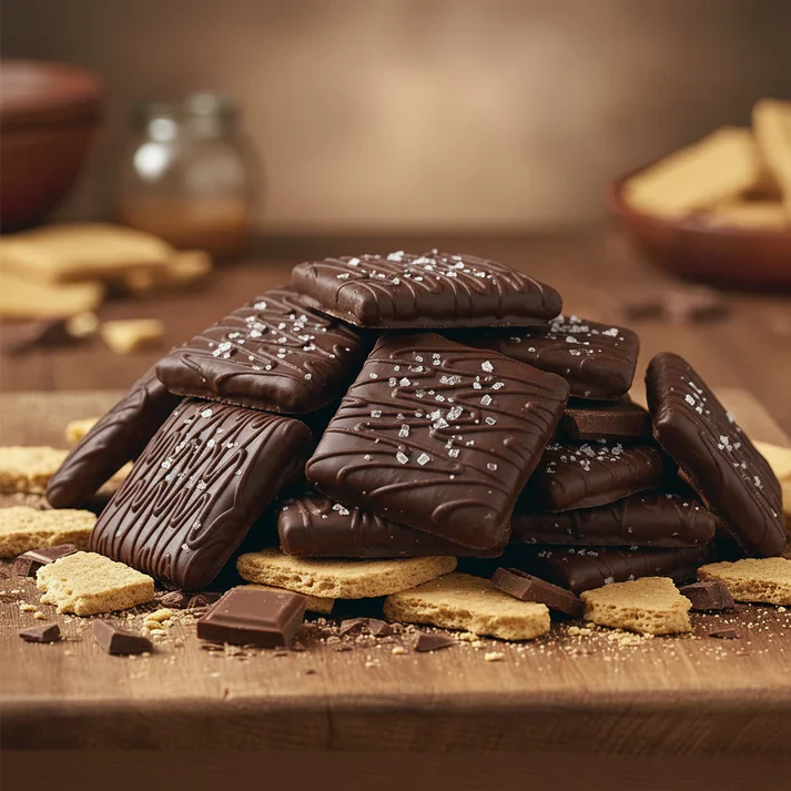 Puyallup Chocolates Sea Salt Dark Chocolate Graham - Image 2