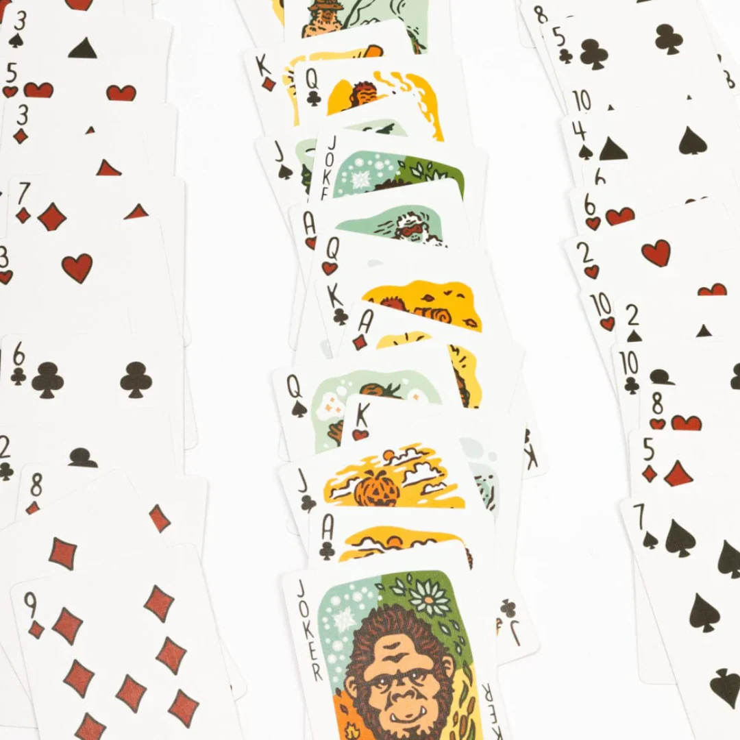 Seasons of Squatch Playing Cards - Image 3