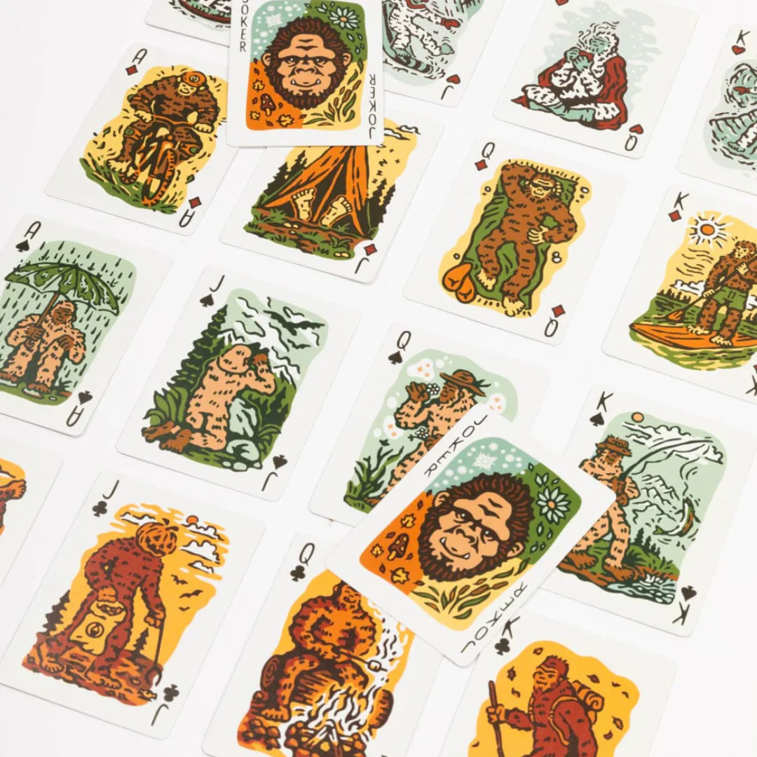 Seasons of Squatch Playing Cards - Image 4