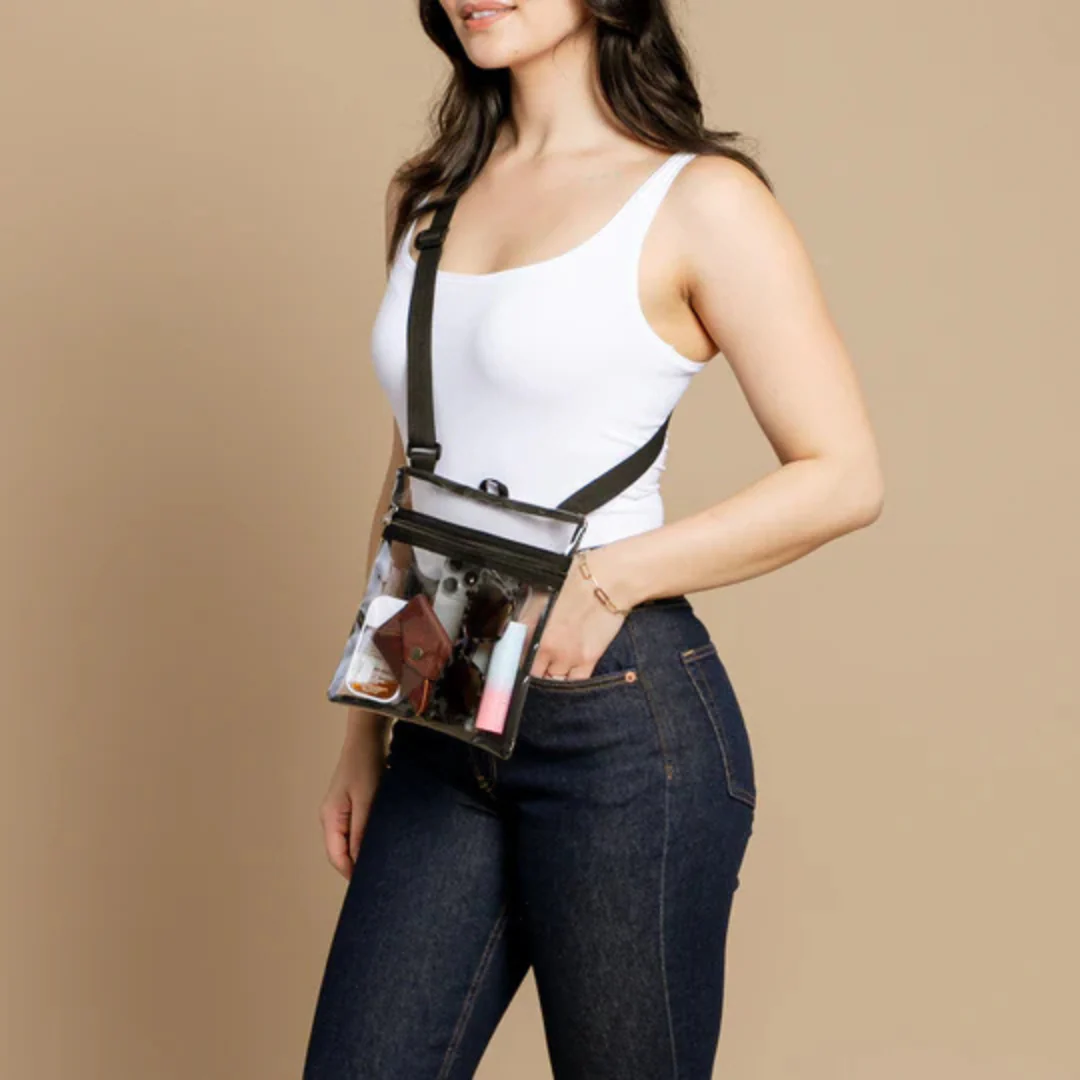 ShedRain Clear GOGO Crossbody Venue Bag - Image 2
