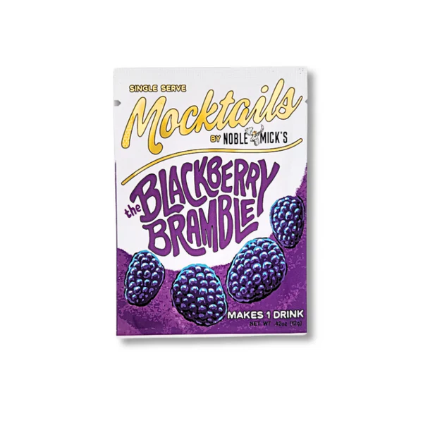 Single Serve Blackberry Bramble Mocktail Mix