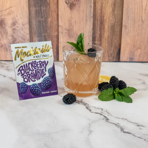 Single Serve Blackberry Bramble Mocktail Mix - Image 3