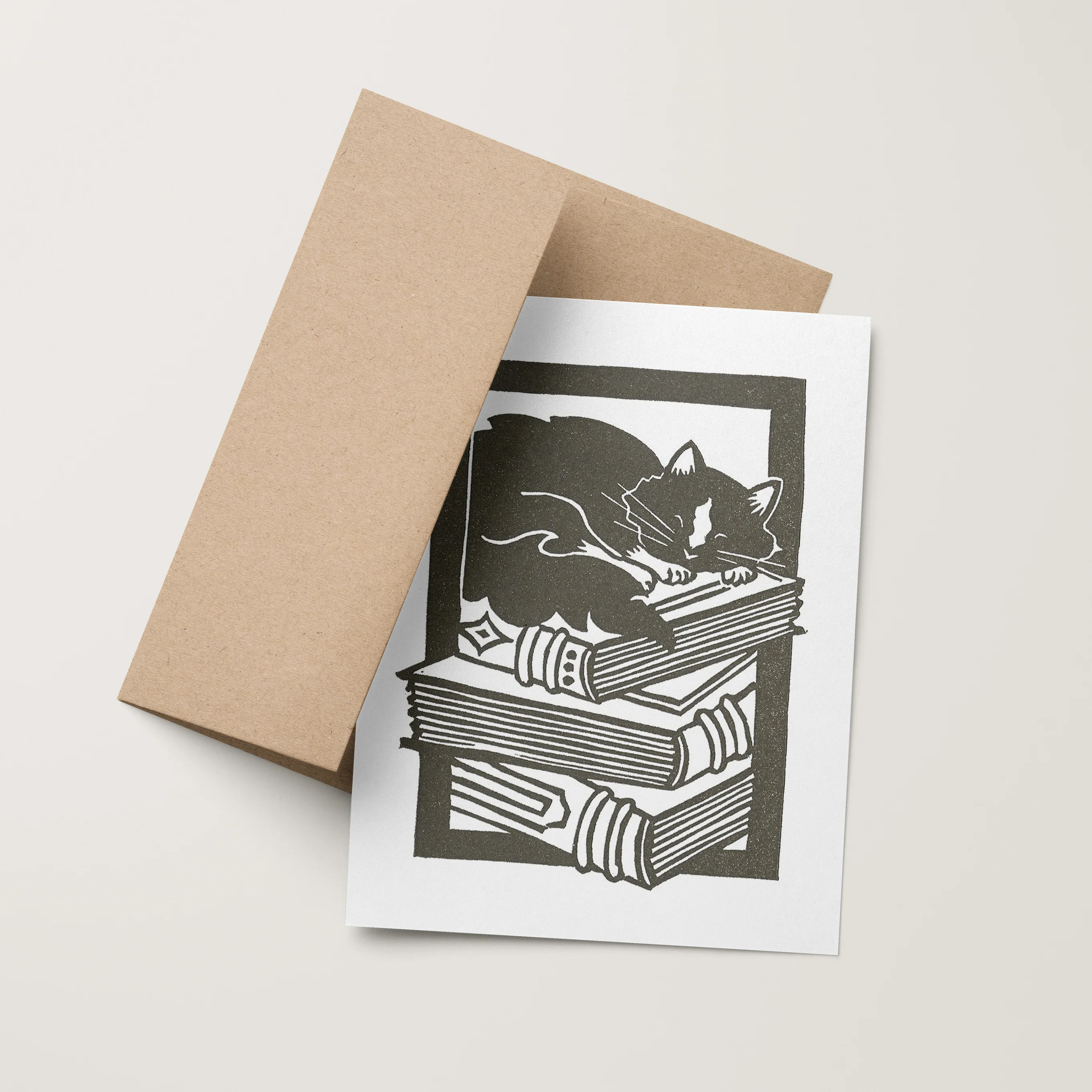 Sleepy Kitty Card - Image 2