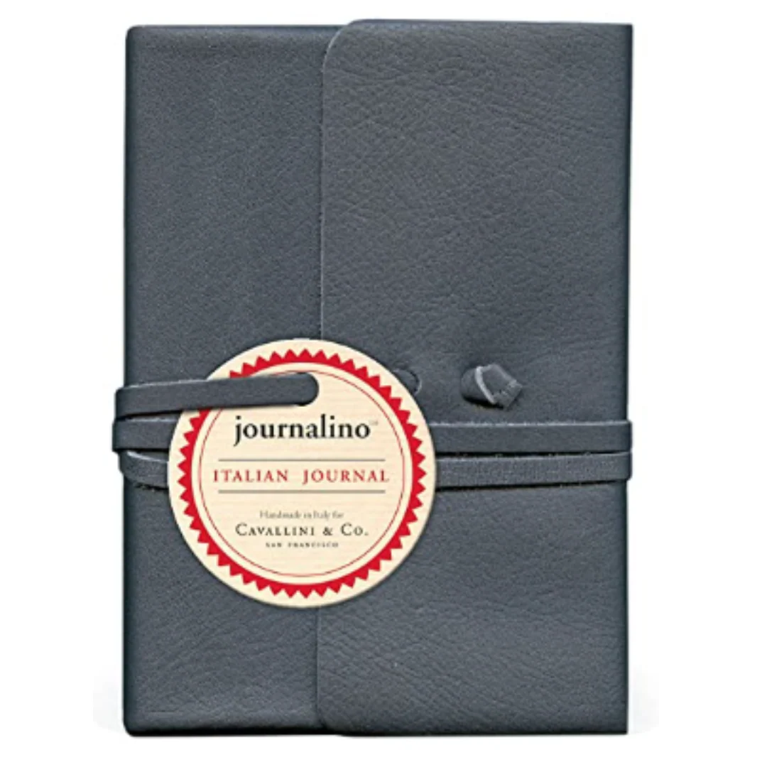 Cavallini & Co. Small Indigo Leather Journalino 3.25"x 4.25"