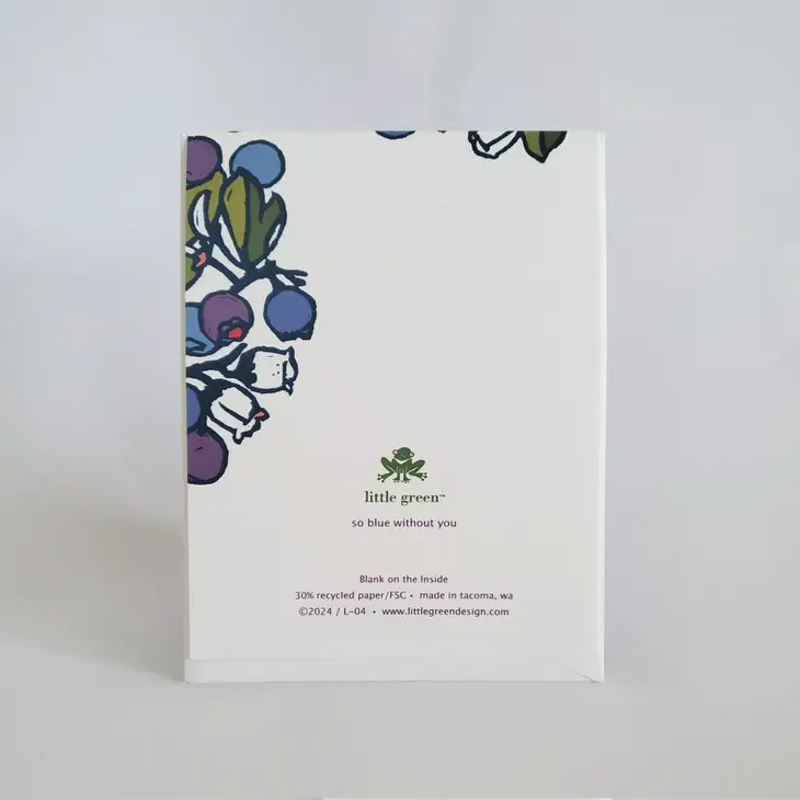 So Blue Without You Friendship Card - Image 2