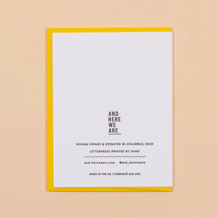 So Dope 420 Cannabis Letterpress Greeting Card - Image 3