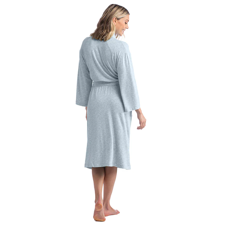 Softies Dream Shawl Collar Robe - Surf - Image 3