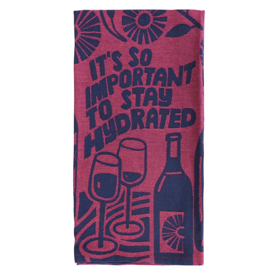 Stay Hydrated Dish Towel - Image 2