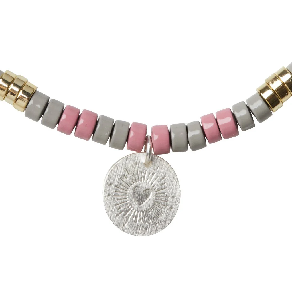Stone Intention Charm Bracelet - Tourmaline/Silver - Image 3