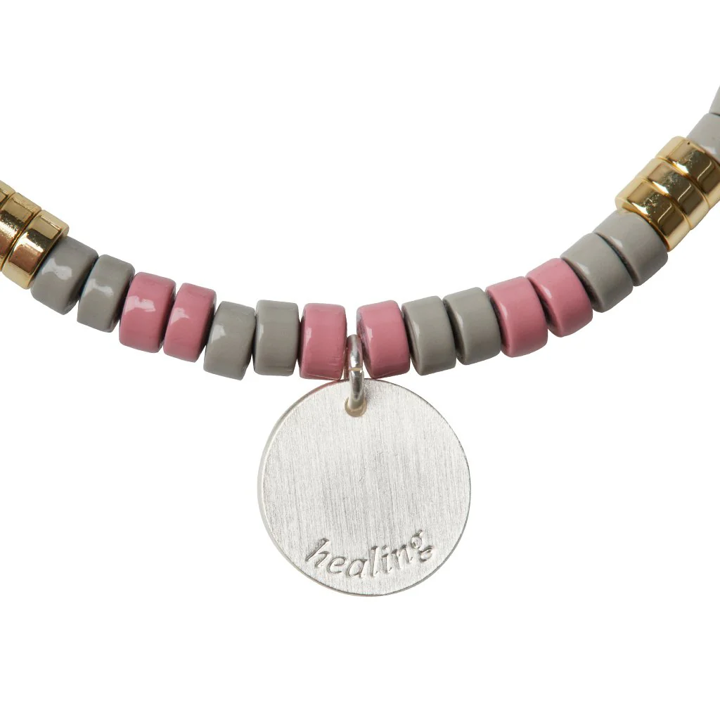 Stone Intention Charm Bracelet - Tourmaline/Silver - Image 4