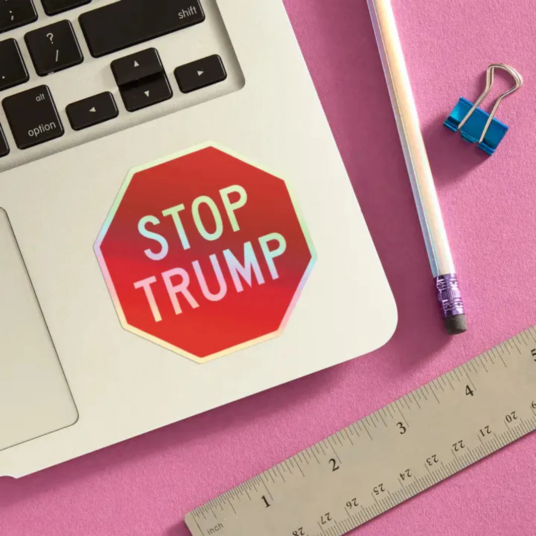 Stop Trump Sticker - Image 2