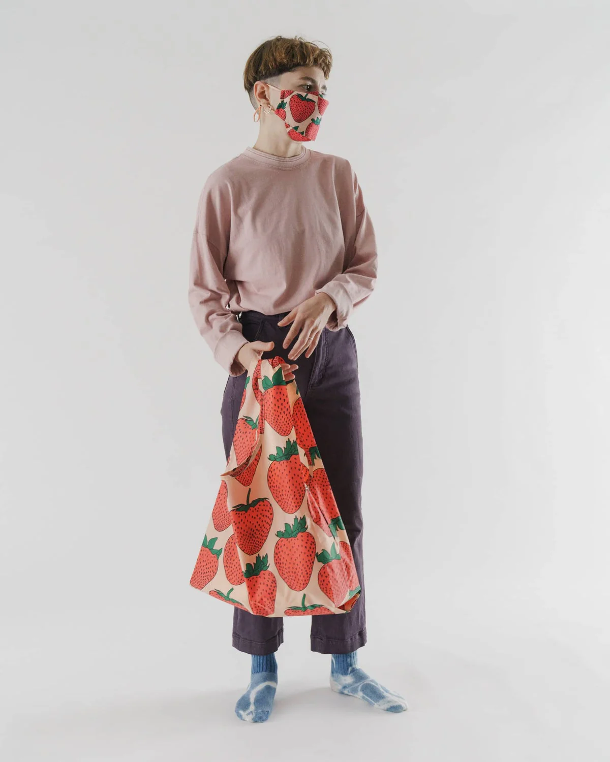 Baggu Standard Bag - Strawberry - Image 2