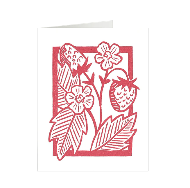 Strawberry Vines Card - Image 3