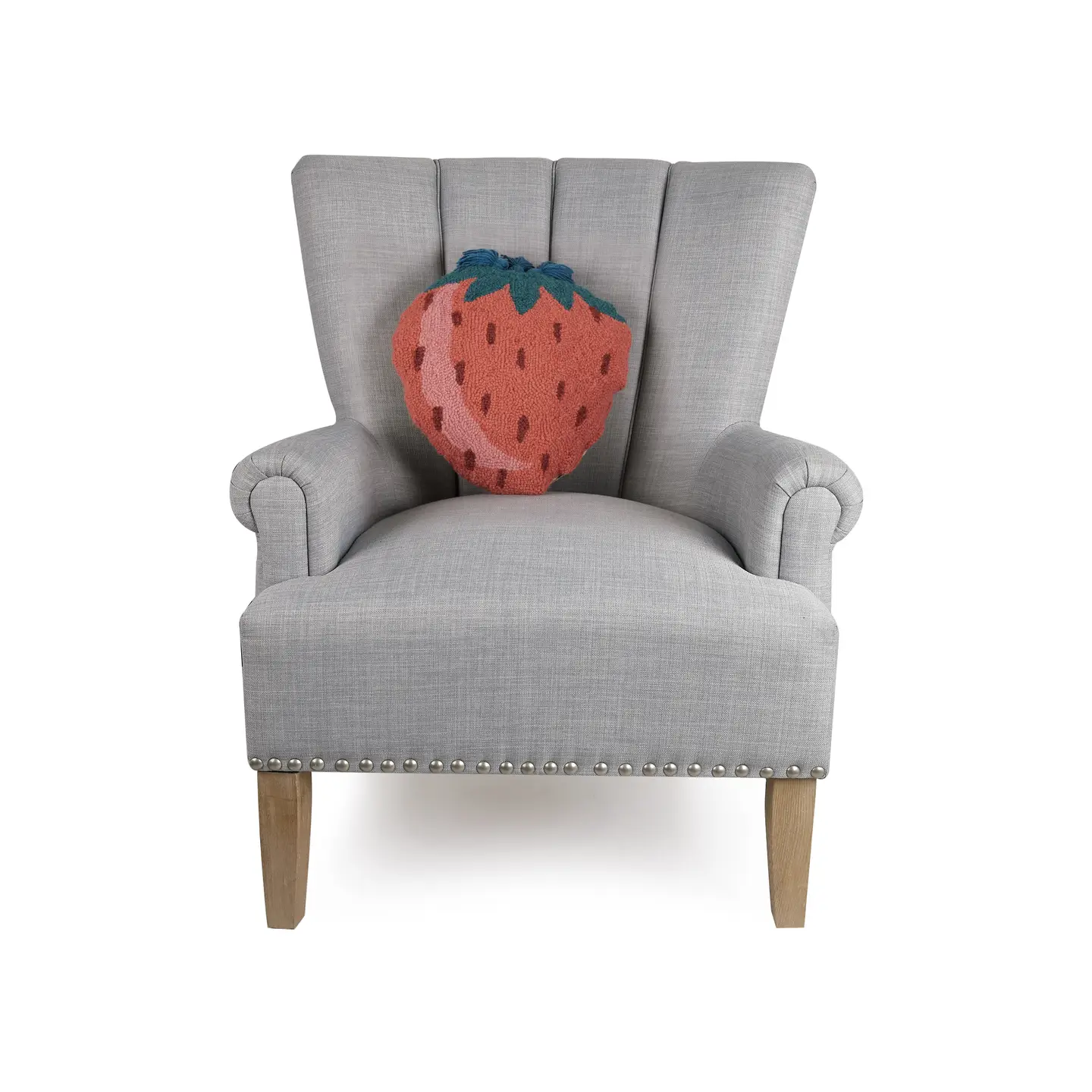 Strawberry w/ Tassels Hook Pillow - Image 2