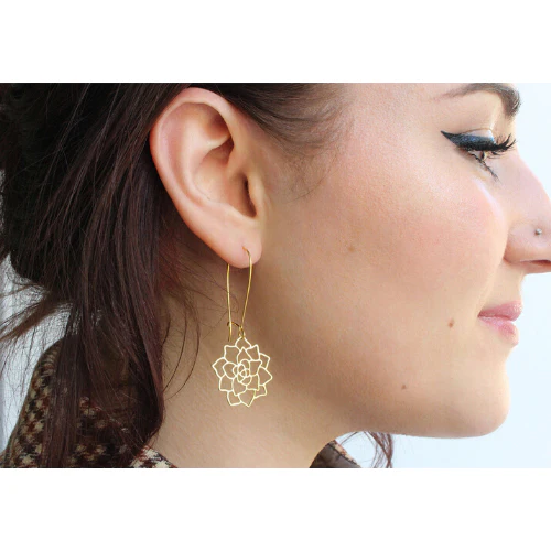 Succulent Earrings - Image 2