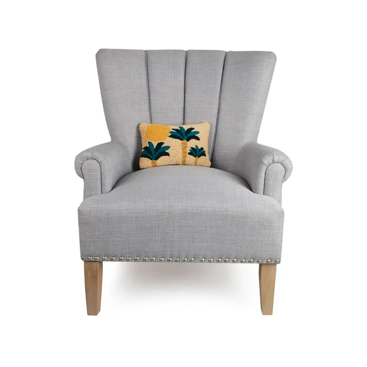 Sunset Palm Trees Hook Pillow - Image 2