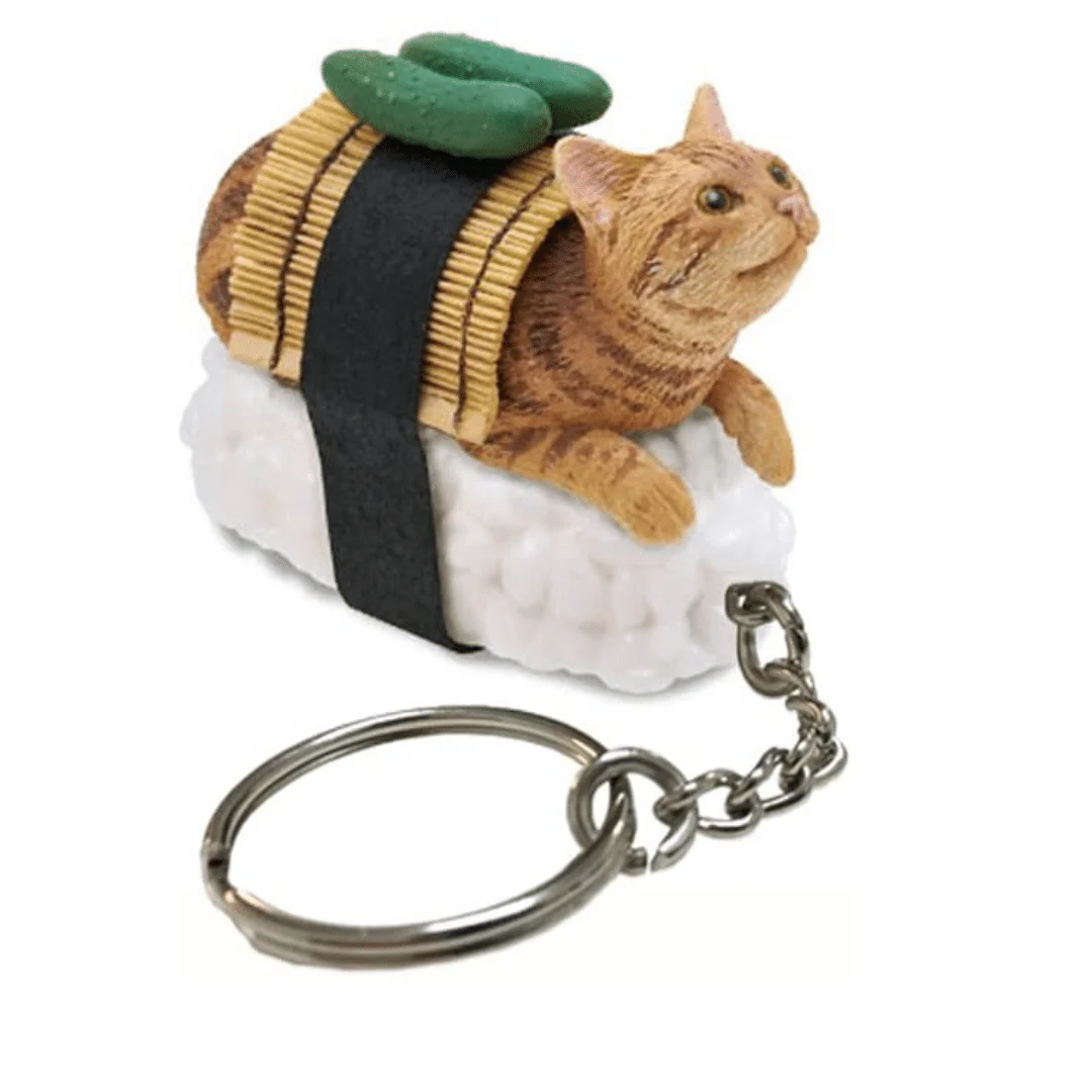 Blind Box Cat Keychain Sushi Cat Volume #1 - Image 3