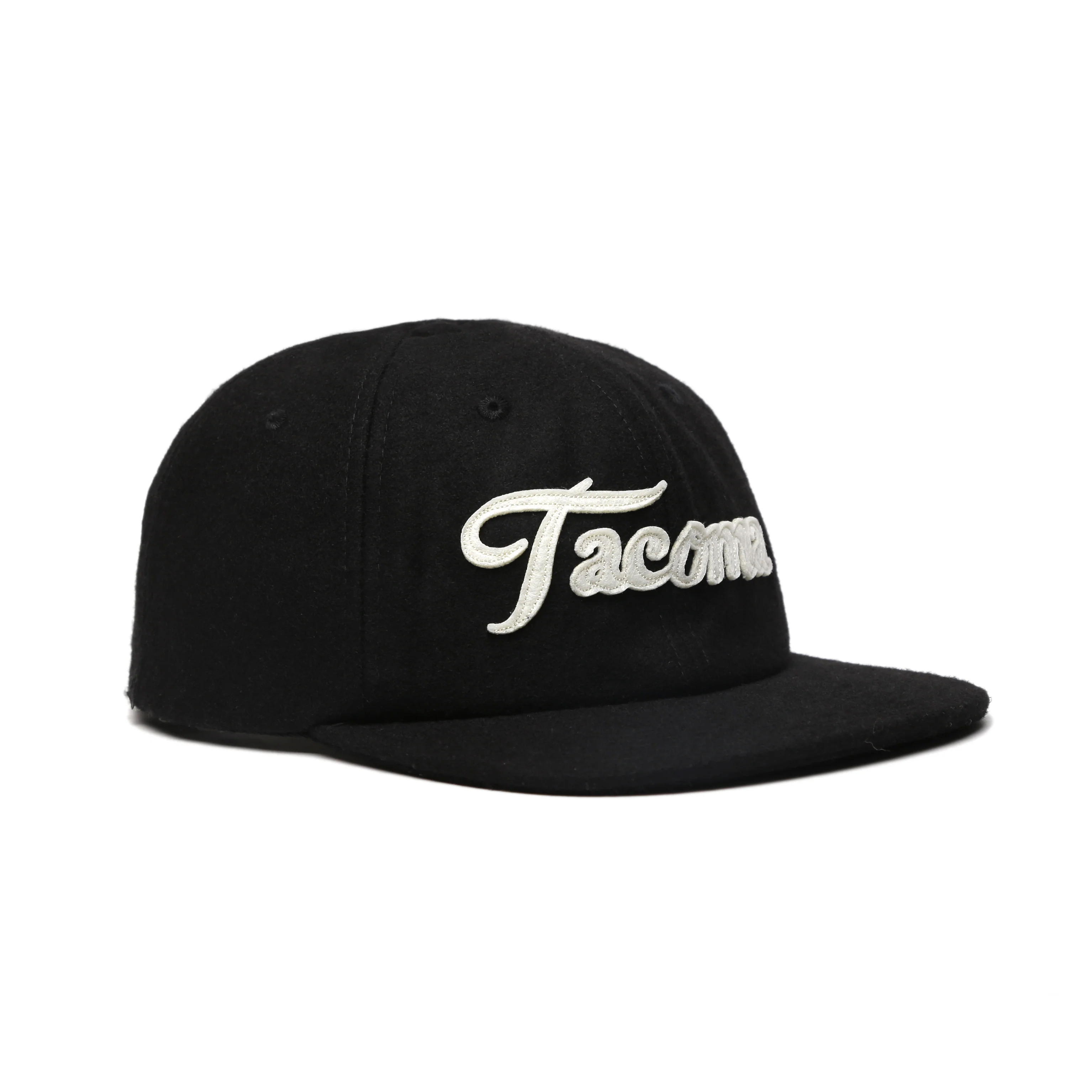 Tacoma Script Snapback - Black - Image 2