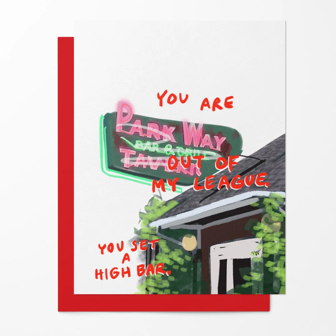 Tacoma Valentines Card - Parkway Tavern