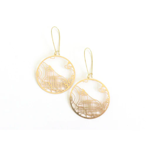 Gold Tacoma Earrings - Image 3