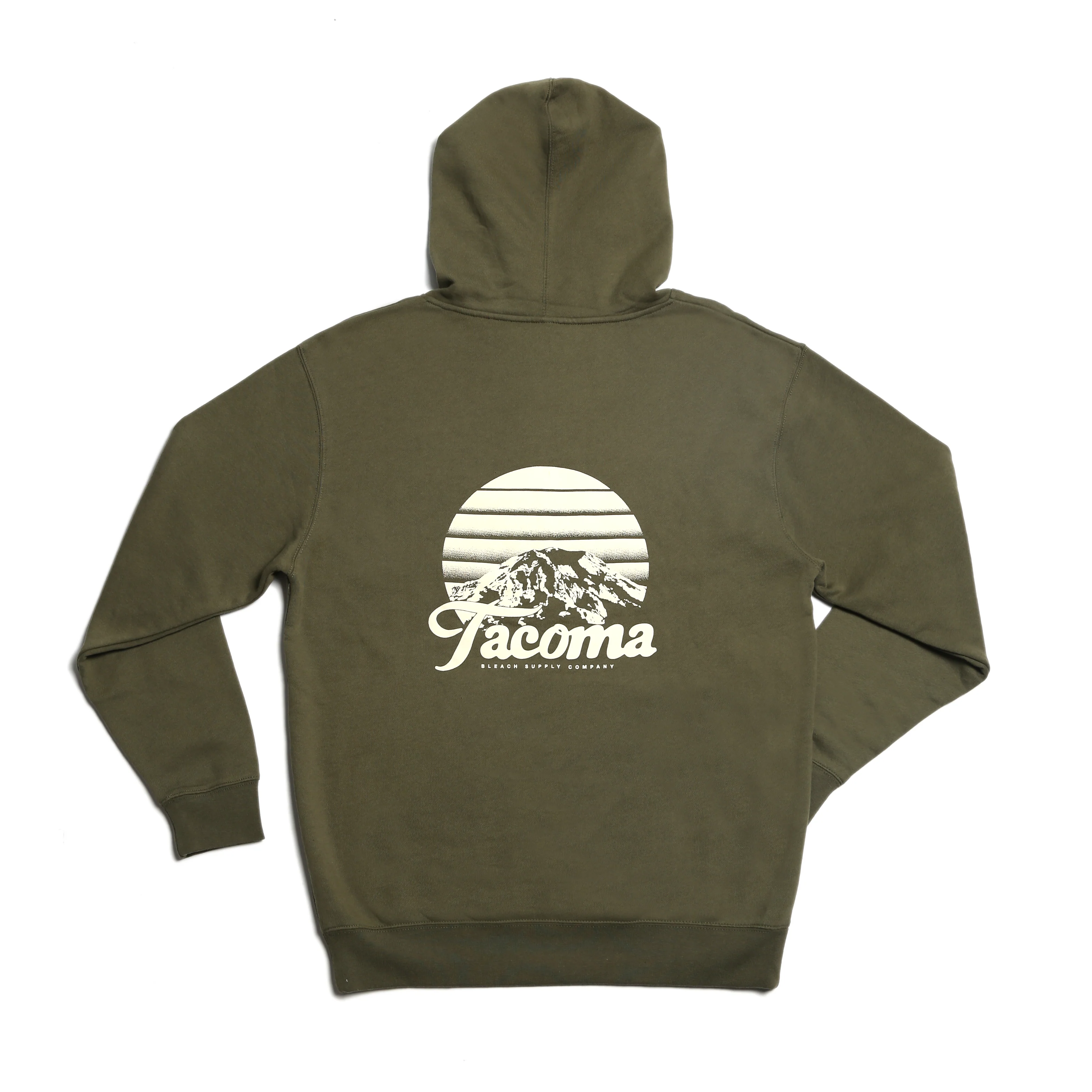 Tahoma Sunset Hoodie - Army/Clay - Image 3