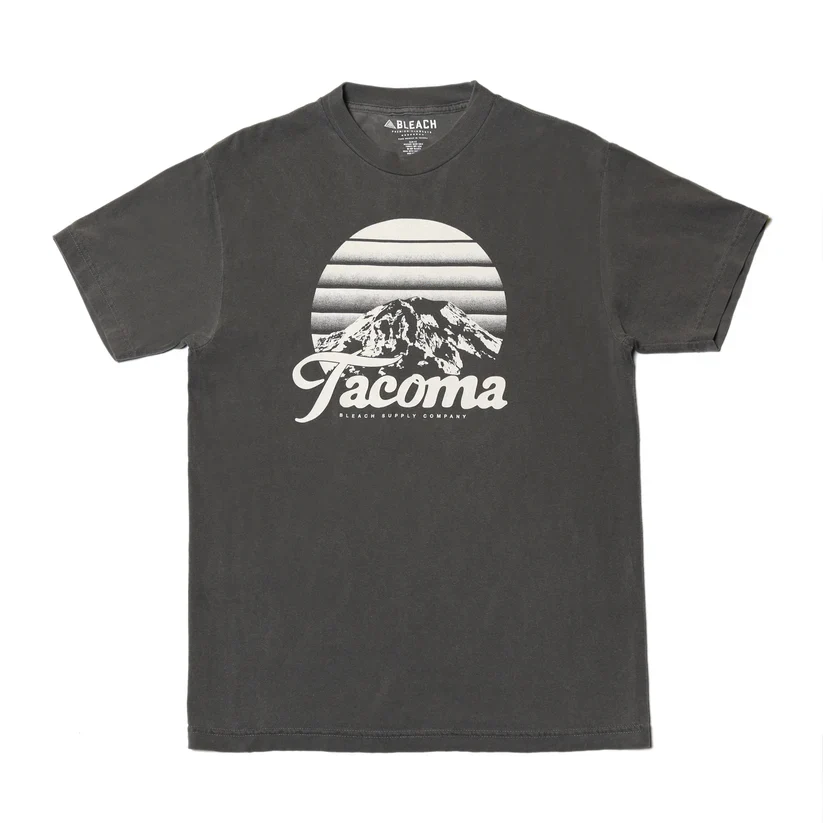Tahoma Sunset Tee- Faded Black/Clay - Image 2