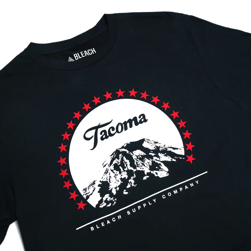 Tahoma Tee - Navy/White/Red - Image 2