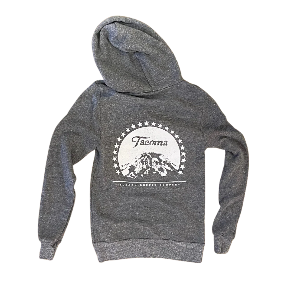 Tahoma Zip Hoodie - Grey/White
