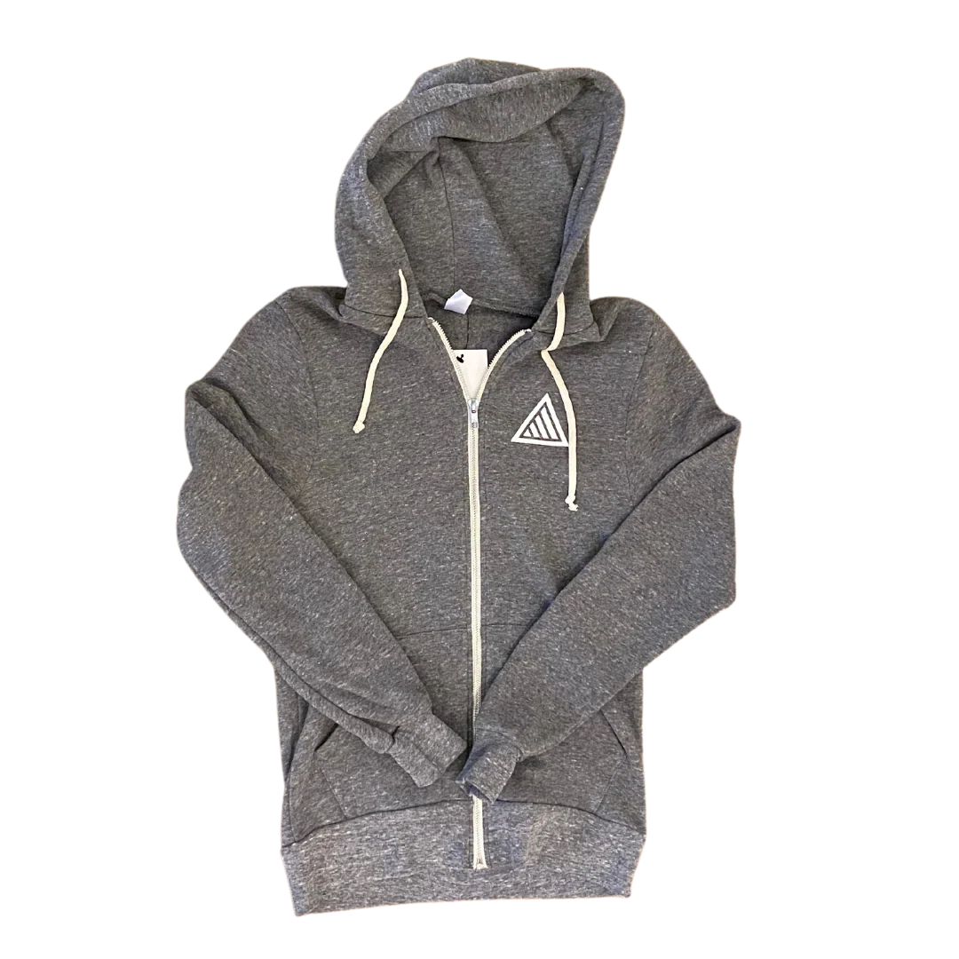 Tahoma Zip Hoodie - Grey/White - Image 2