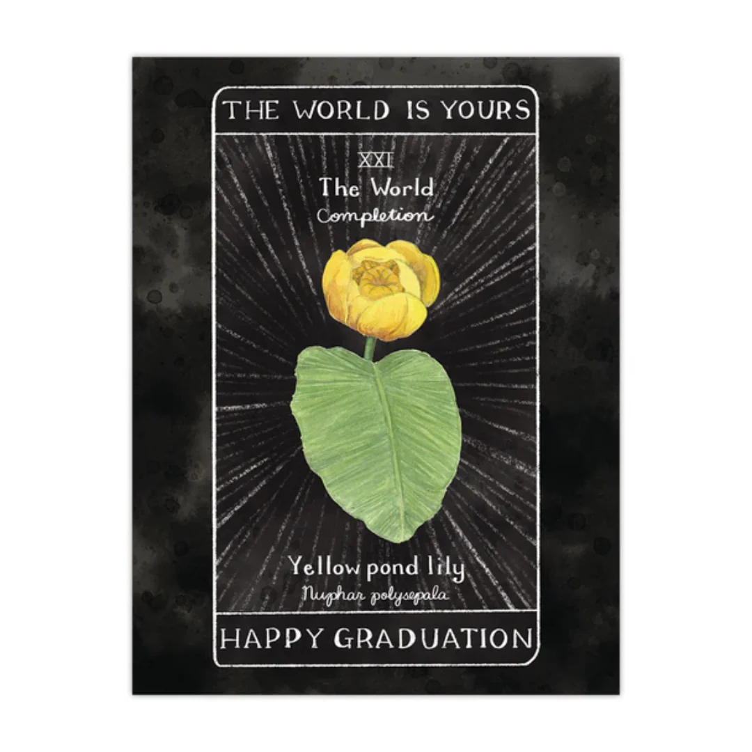 Tarot Graduation Card
