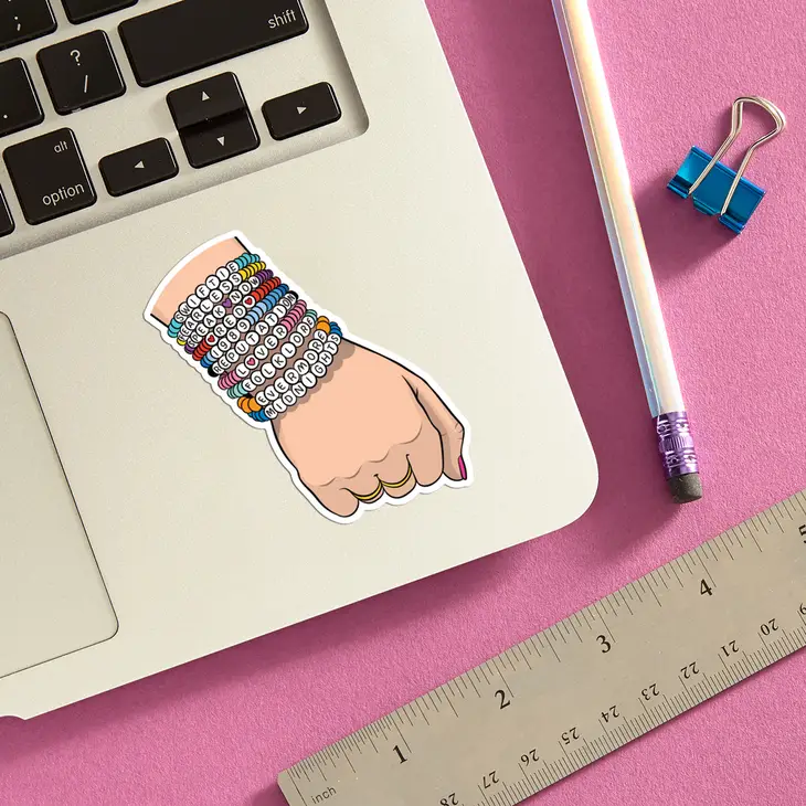 Taylor Friendship Bracelets Die Cut Sticker - Image 2