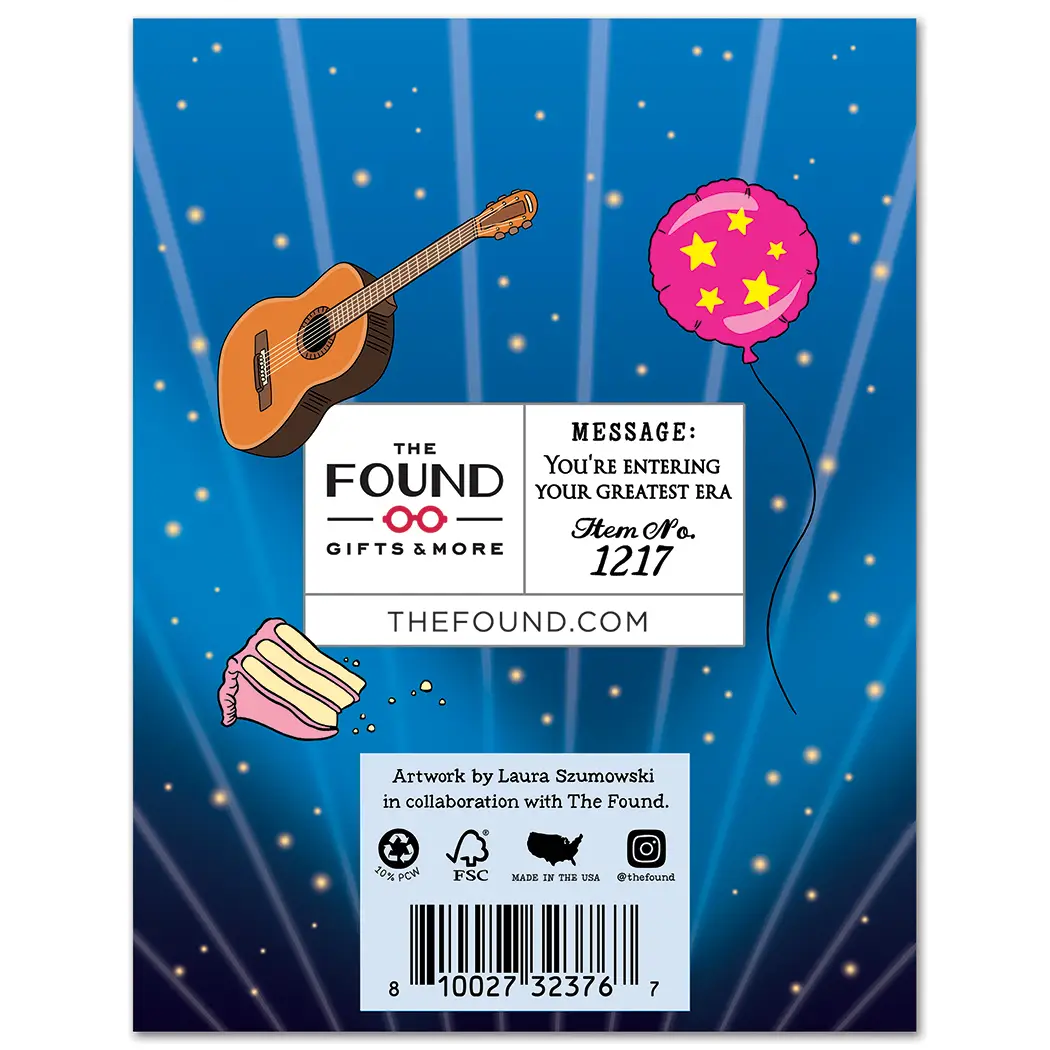 Taylor Greatest Era Birthday Card - Image 3