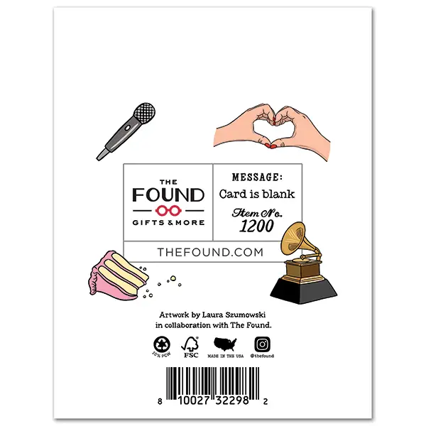 Taylor Happy Birthtay Birthday Card - Image 2