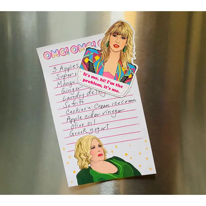 Taylor It's Me, Hi! Die Cut Magnet - Image 2