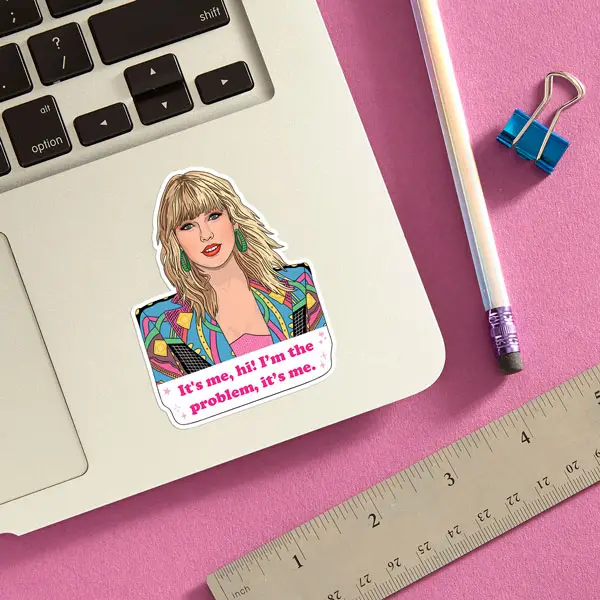 Taylor It's Me Hi! Sticker - Image 2