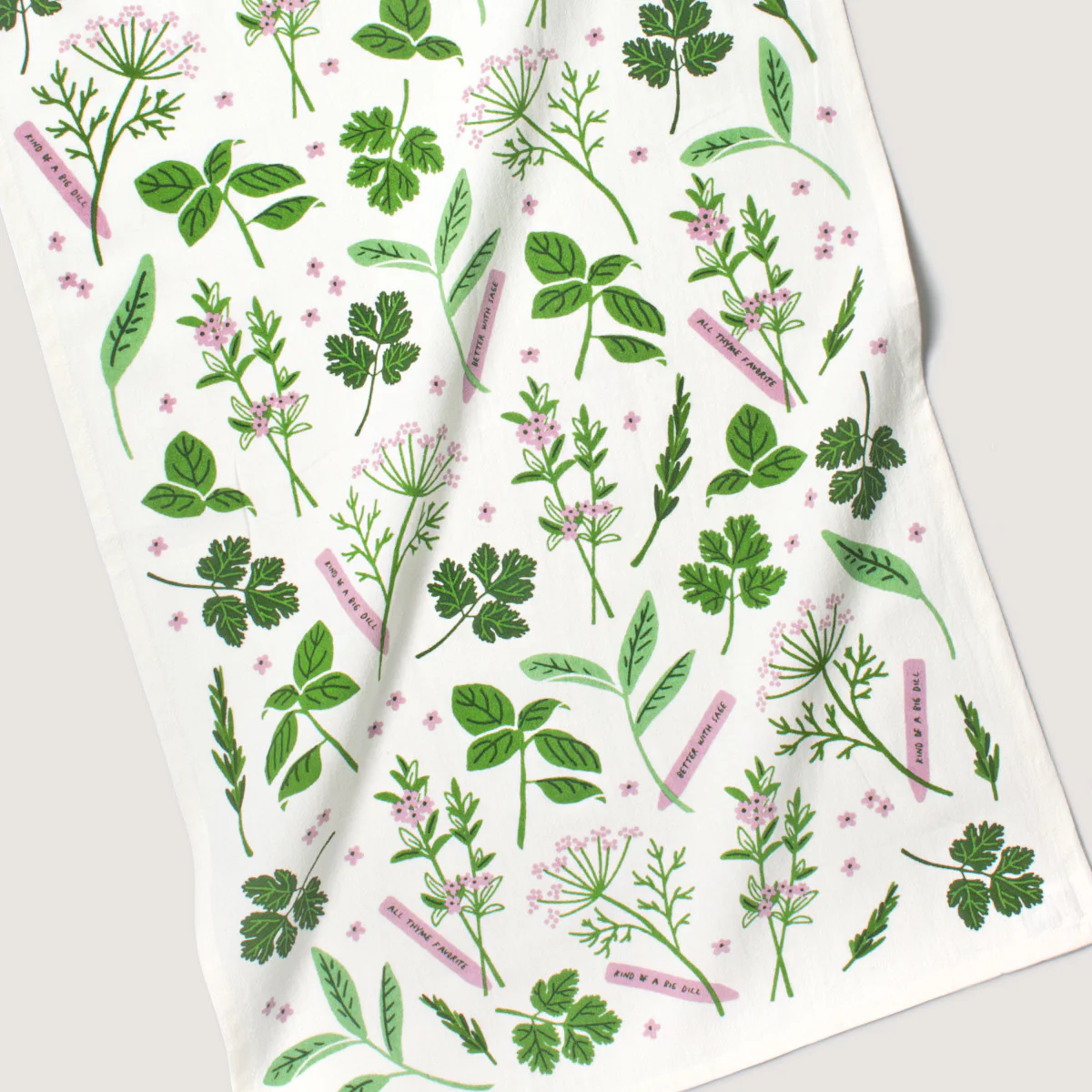 Tea Towel - Herbs - Image 2