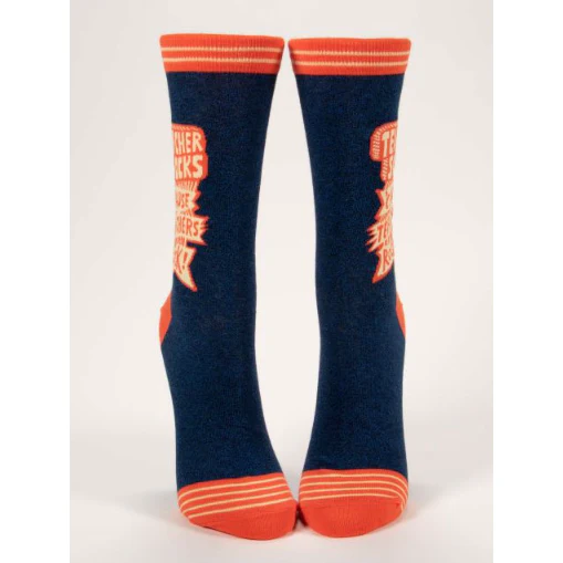 Teachers Rock Crew Socks - Image 2