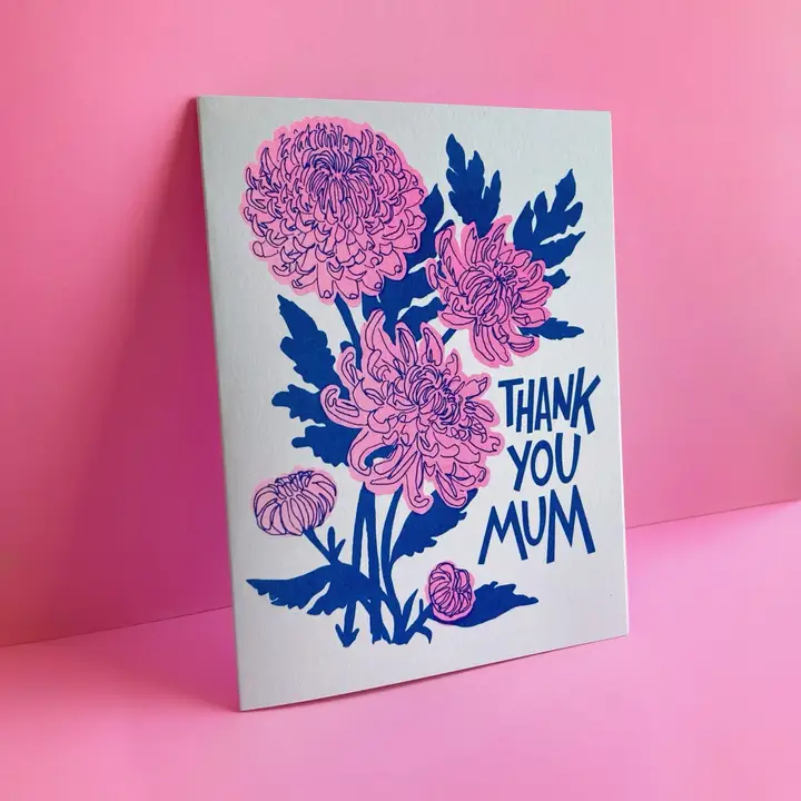 Thanks Mum - Mothers Day Card - Image 2
