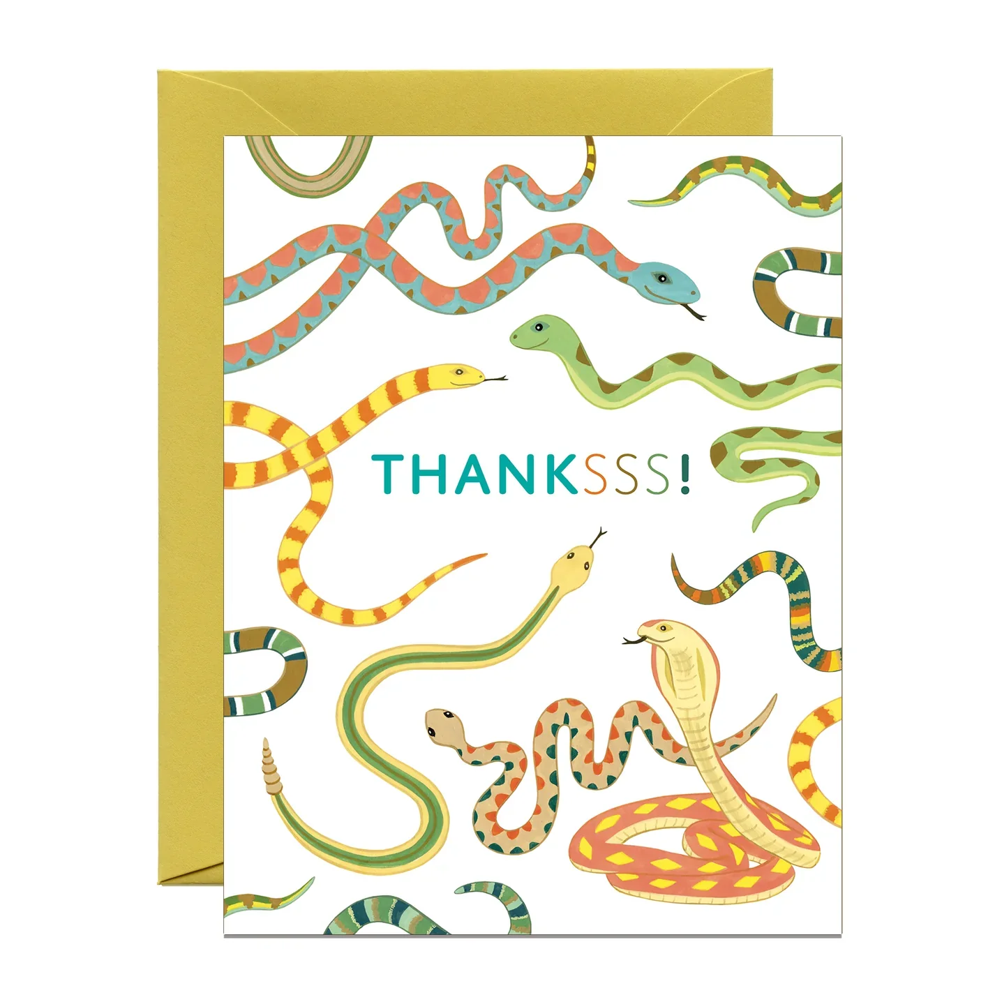 Thanks Snakes Card