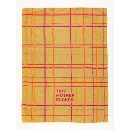 Tidy Motherf*cker Dish Towel - Image 2