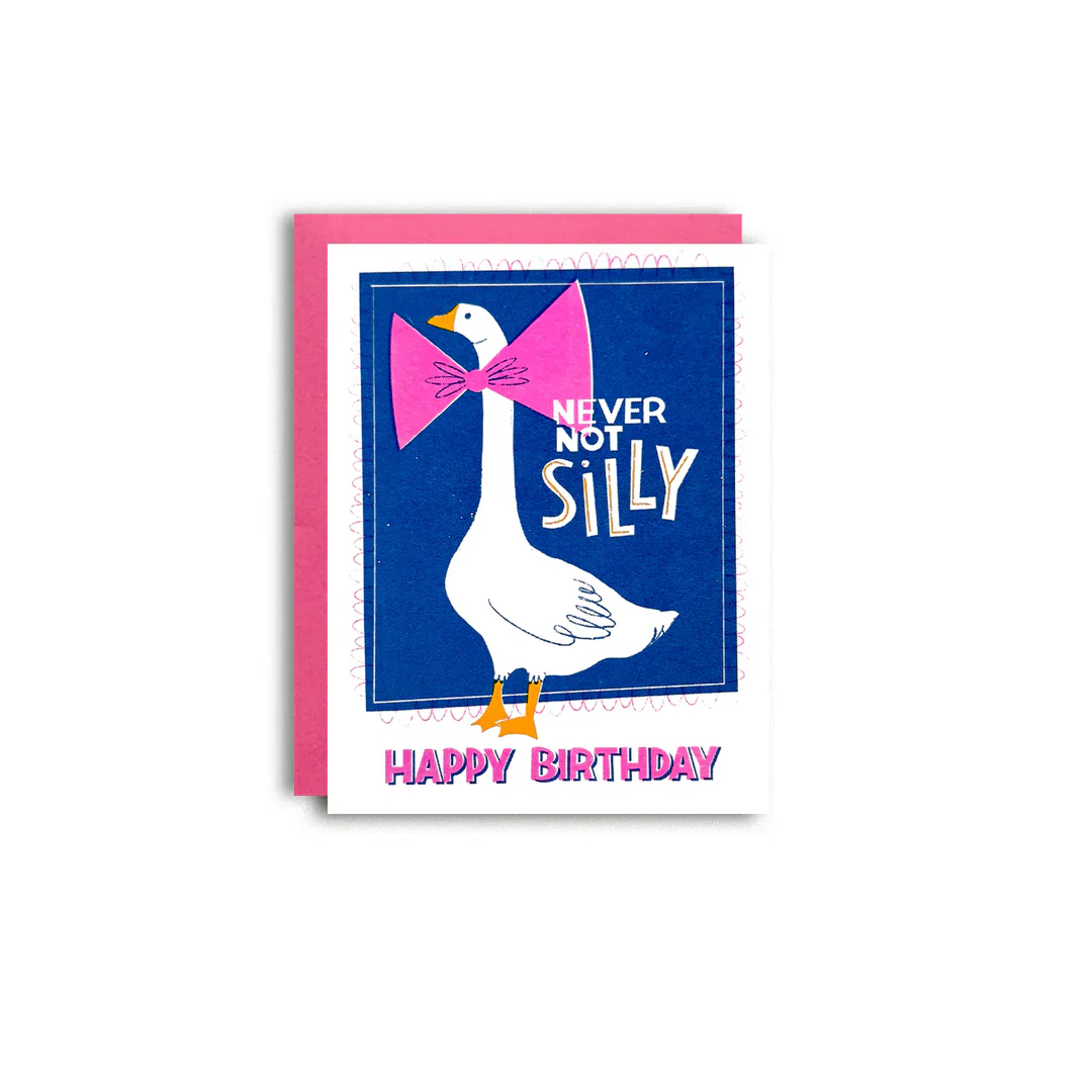 Silly Goose Birthday Card - Image 2
