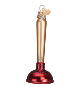 Toilet Plunger Ornament - Image 2