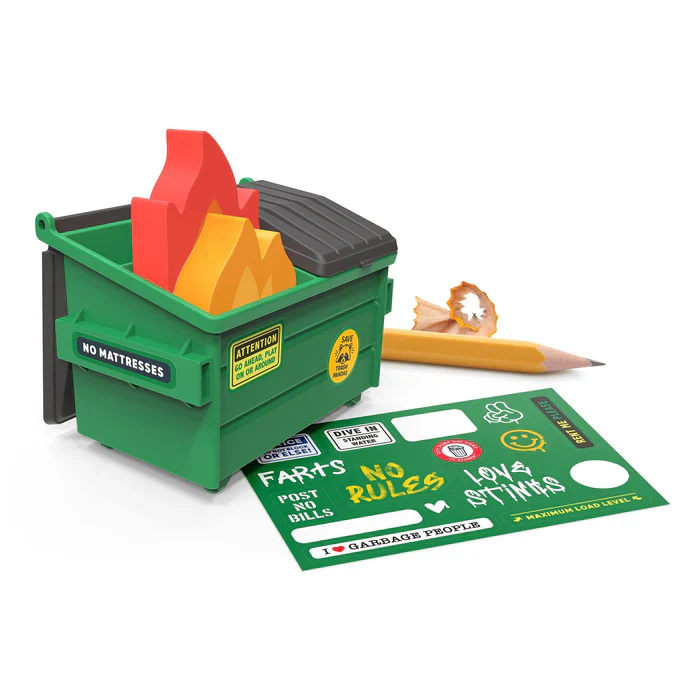 Trash Talk - Eraser And Sharpener Set - Image 2