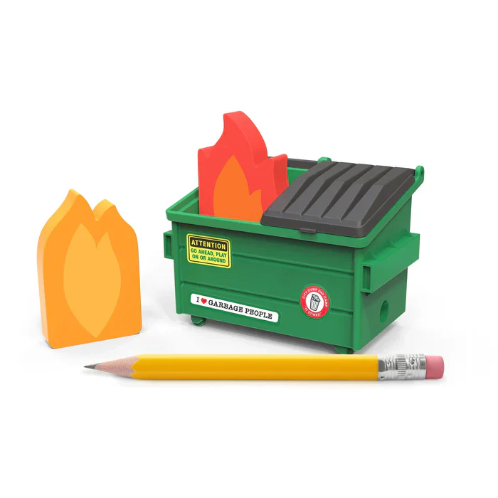 Trash Talk - Eraser And Sharpener Set - Image 4
