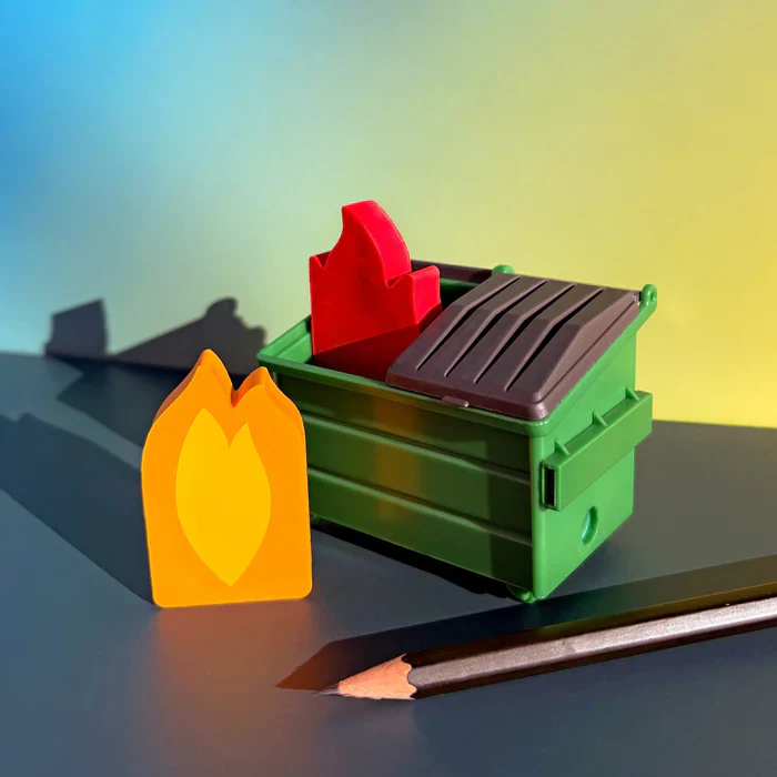 Trash Talk - Eraser And Sharpener Set - Image 7