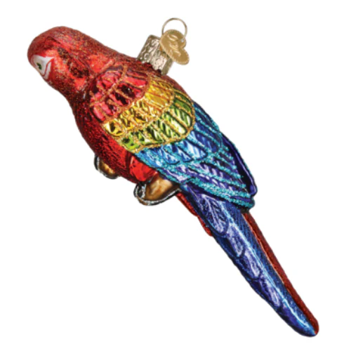 Tropical Parrot Ornament - Image 3
