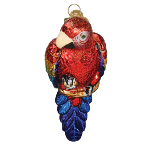 Tropical Parrot Ornament - Image 4