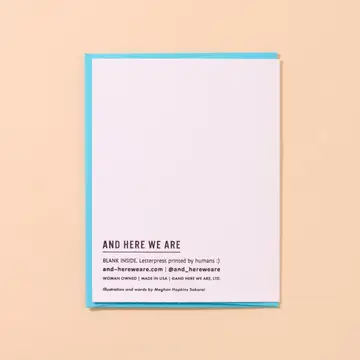 Trout Reel Good Fish Birthday Letterpress Card - Image 4